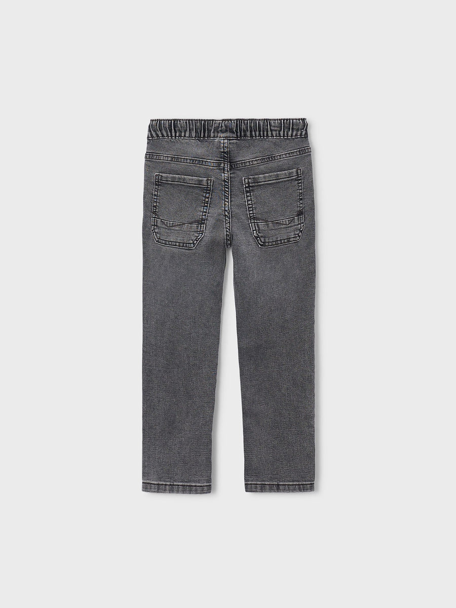 Calça soft denim jogger Cinz medio (Cinza)  para Menino - Mayoral