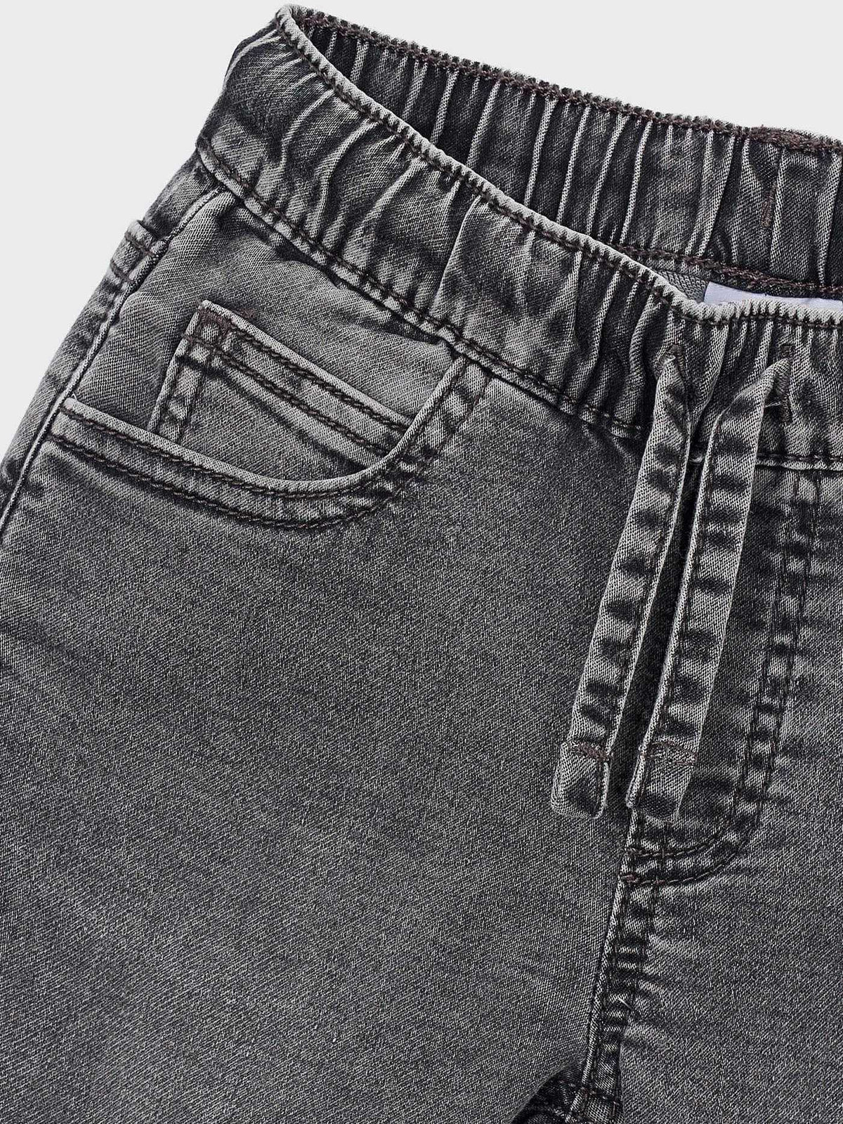 Calça soft denim jogger Cinz medio (Cinza)  para Menino - Mayoral