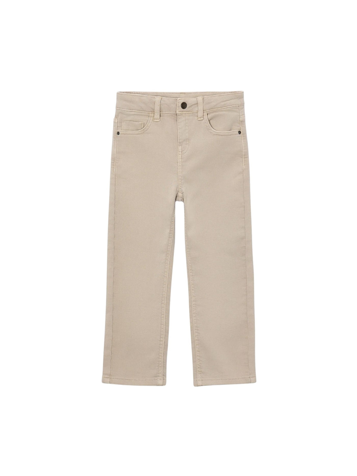 Calça soft 5b regular fit Nóz (Castanho Claro)  para Menino - Mayoral