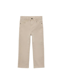 Calça soft 5b regular fit Nóz (Castanho Claro)  para Menino - Mayoral