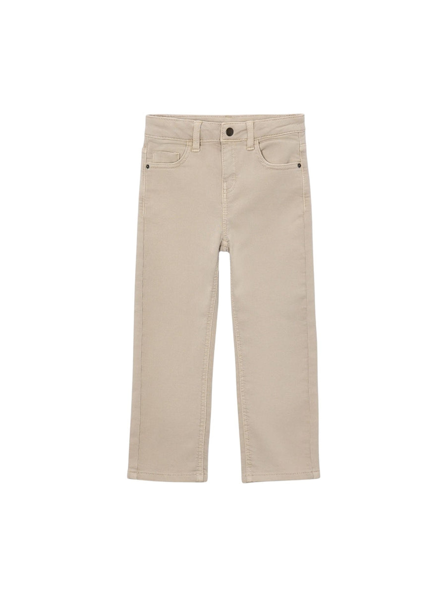 Calça soft 5b regular fit Nóz (Castanho Claro)  para Menino - Mayoral