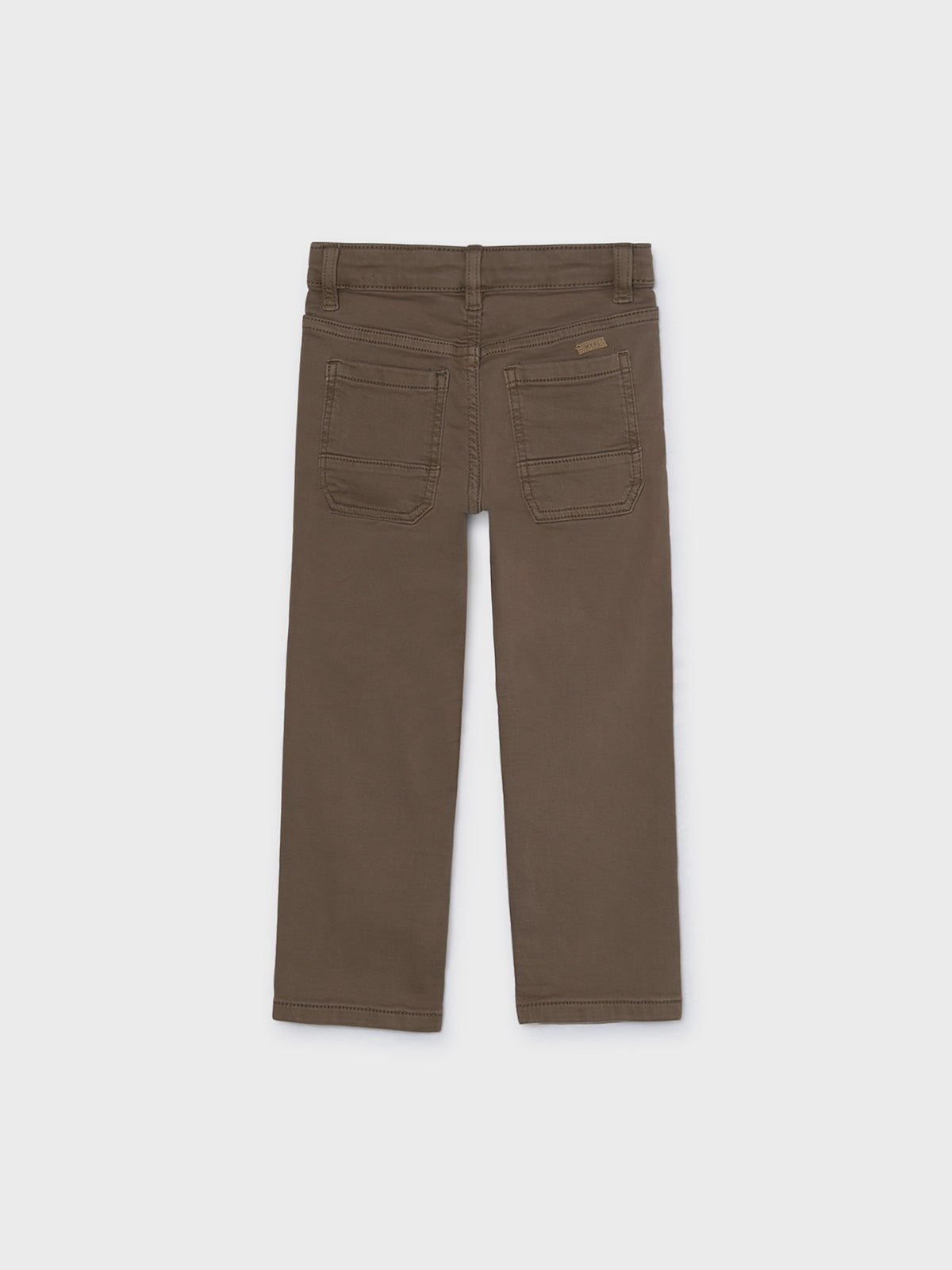 Calça soft 5b regular fit Cacau (Castanho)  para Menino - Mayoral