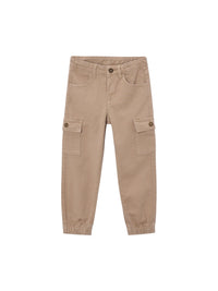 Calça cargo estruturada Dark topo (Castanho)  para Menino - Mayoral