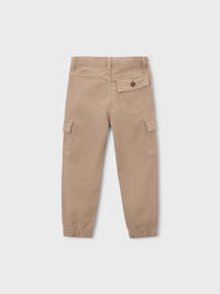 Calça cargo estruturada Dark topo (Castanho)  para Menino - Mayoral