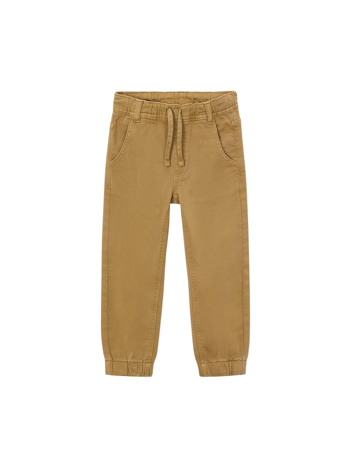 Calça jogger soft Bolacha (Castanho Claro)  para Menino - Mayoral