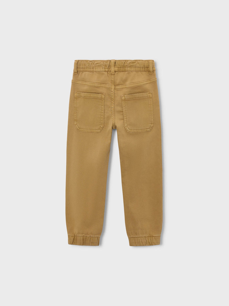 Calça jogger soft Bolacha (Castanho Claro)  para Menino - Mayoral