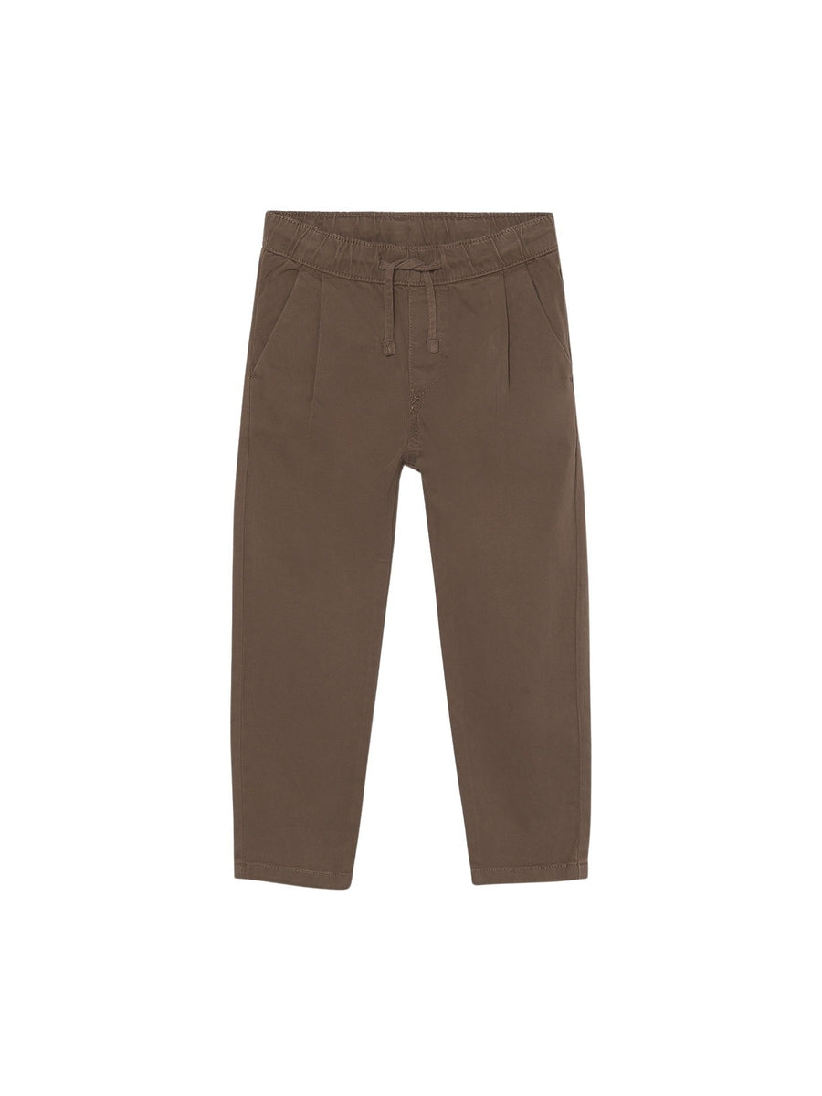 Calça chino jogger Cacau (Castanho)  para Menino - Mayoral