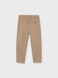 Calça chino jogger Avelã (Bege)  para Menino - Mayoral