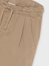Calça chino jogger Avelã (Bege)  para Menino - Mayoral