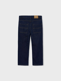 Calça denim wide fit Dark indig (Marinho)  para Menino - Mayoral