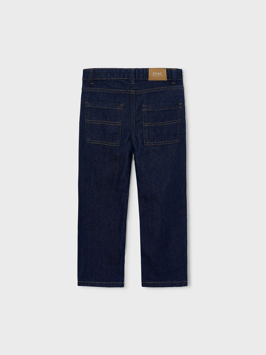Calça denim wide fit Dark indig (Marinho)  para Menino - Mayoral