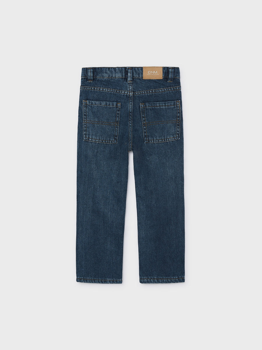 Calça denim wide fit Base (Ganga)  para Menino - Mayoral