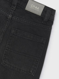 Calça denim wide fit Preto (Preto)  para Menino - Mayoral