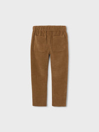 Calça jogger bombazina Dark barro (Castanho Claro)  para Menino - Mayoral