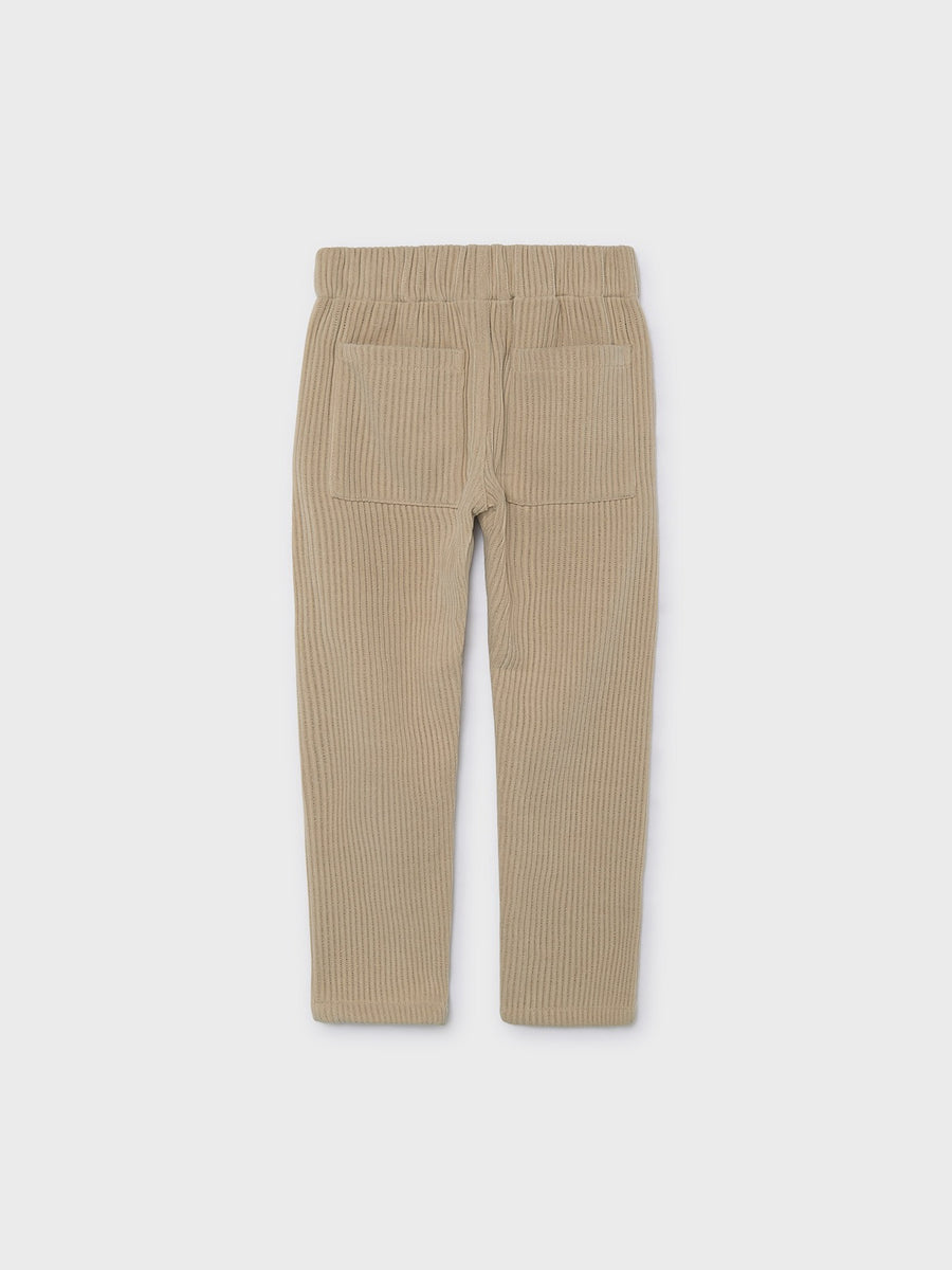 Calça jogger bombazina Cereal (Bege)  para Menino - Mayoral