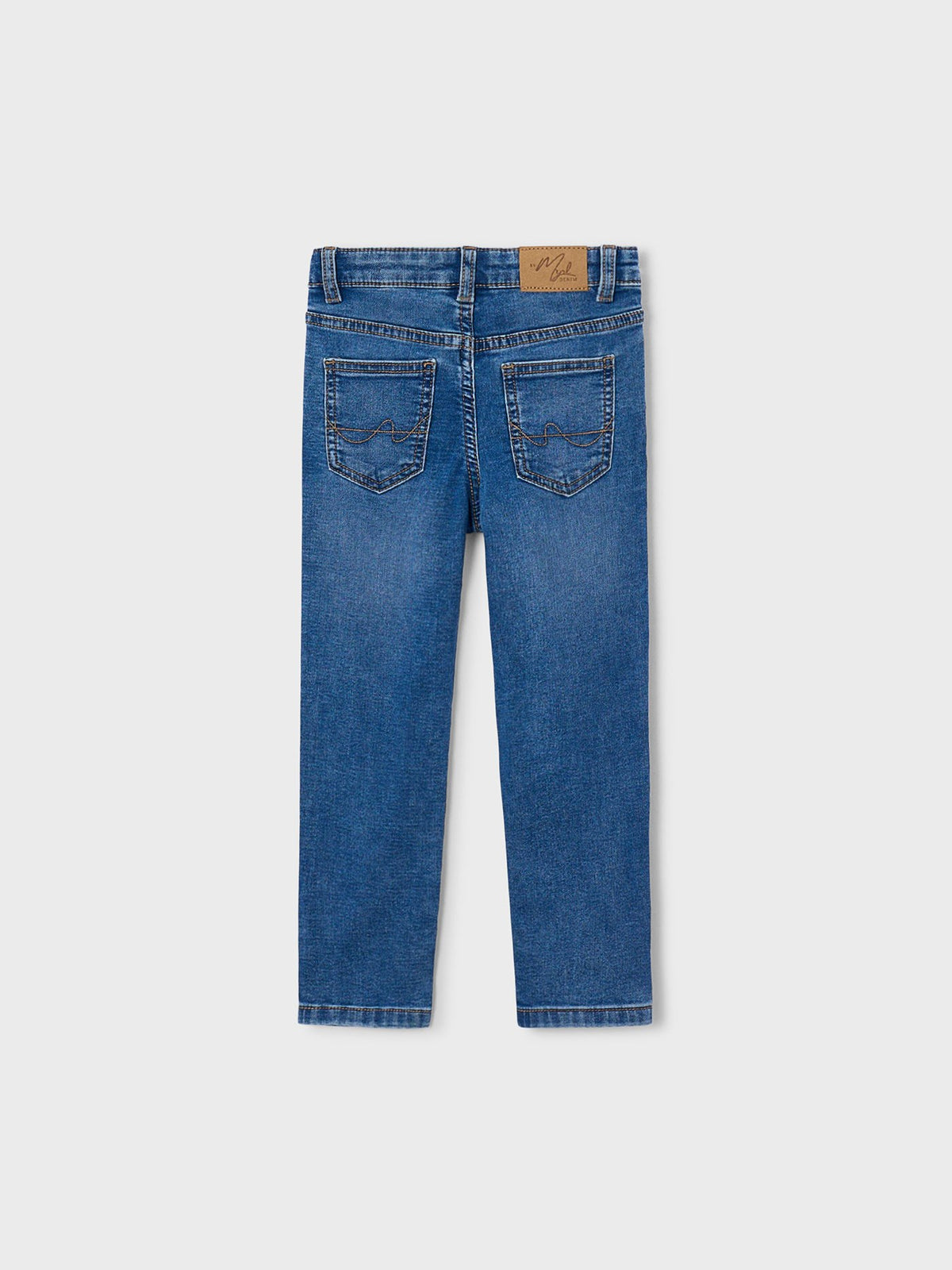 Calça soft denim 5b Base (Ganga)  para Menino - Mayoral