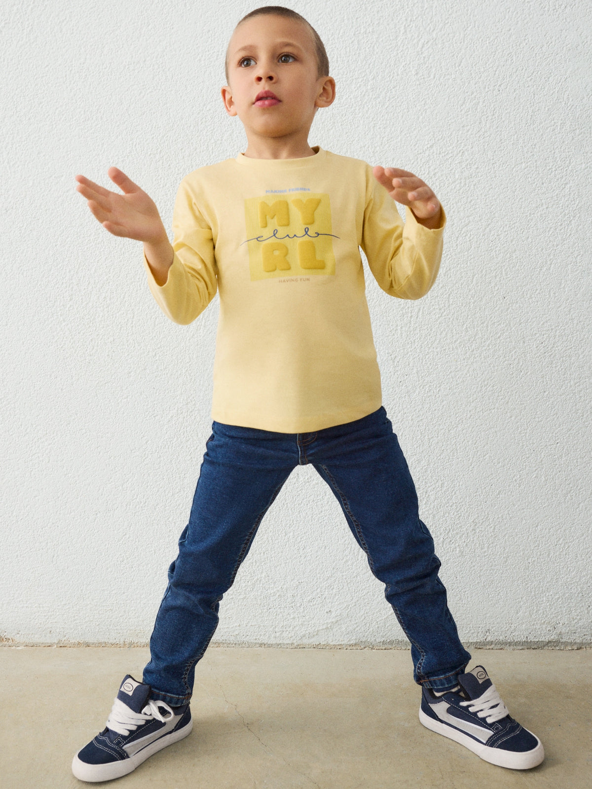 Calça soft denim 5b Escuro (Marinho)  para Menino - Mayoral
