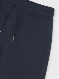 Calça felpa Marinho (Marinho)  para Menina - Mayoral