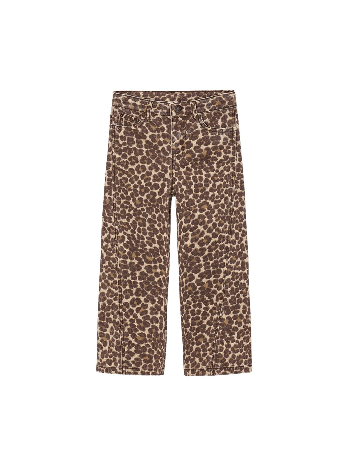 Calça sarja fantasia Castanha (Castanho)  para Menina - Mayoral