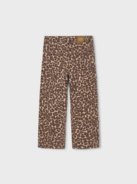 Calça sarja fantasia Castanha (Castanho)  para Menina - Mayoral