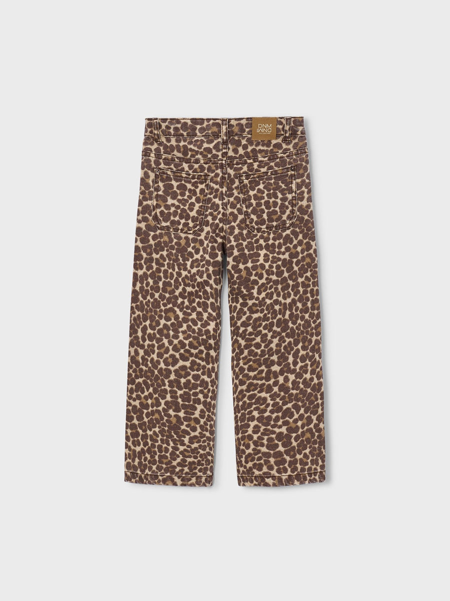 Calça sarja fantasia Castanha (Castanho)  para Menina - Mayoral