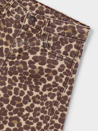 Calça sarja fantasia Castanha (Castanho)  para Menina - Mayoral