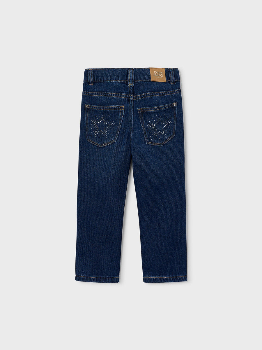 Calça denim fantasia Escuro (Marinho)  para Menina - Mayoral