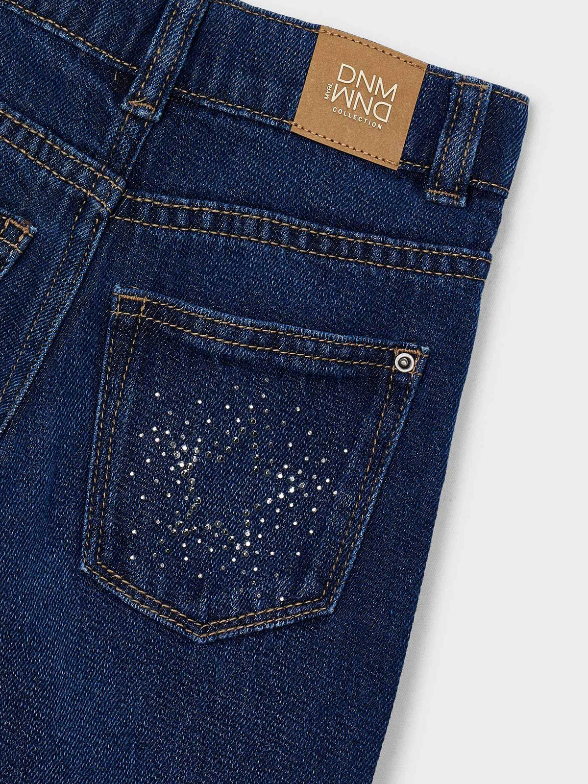 Calça denim fantasia Escuro (Marinho)  para Menina - Mayoral