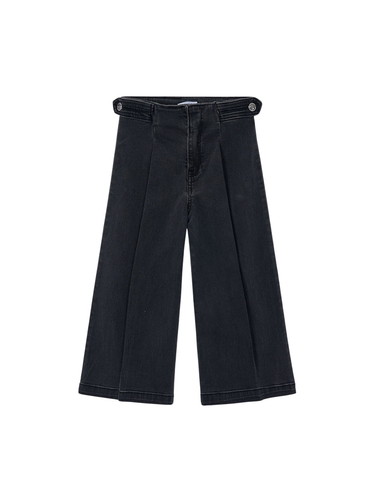 Calça ganga wide leg Carvão (Cinza Escuro)  para Menina - Mayoral