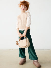 Calça Bombaz. V.garrafa (Verde Escuro)  para Menina - Mayoral
