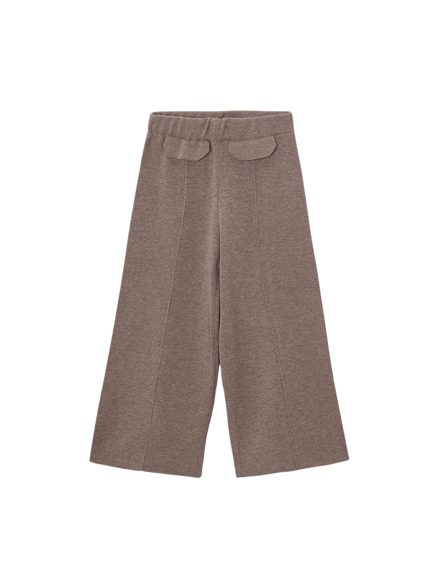 Calça tricô Moka mez (Castanho Claro)  para Menina - Mayoral