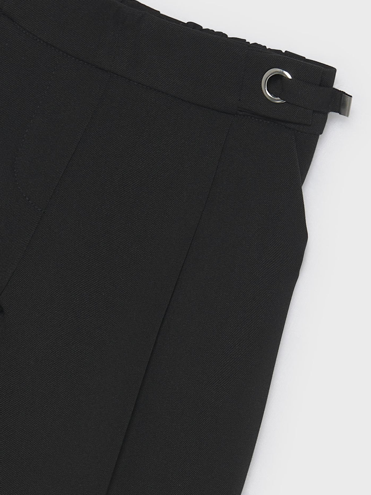 Calça pinças Preto (Preto)  para Menina - Mayoral