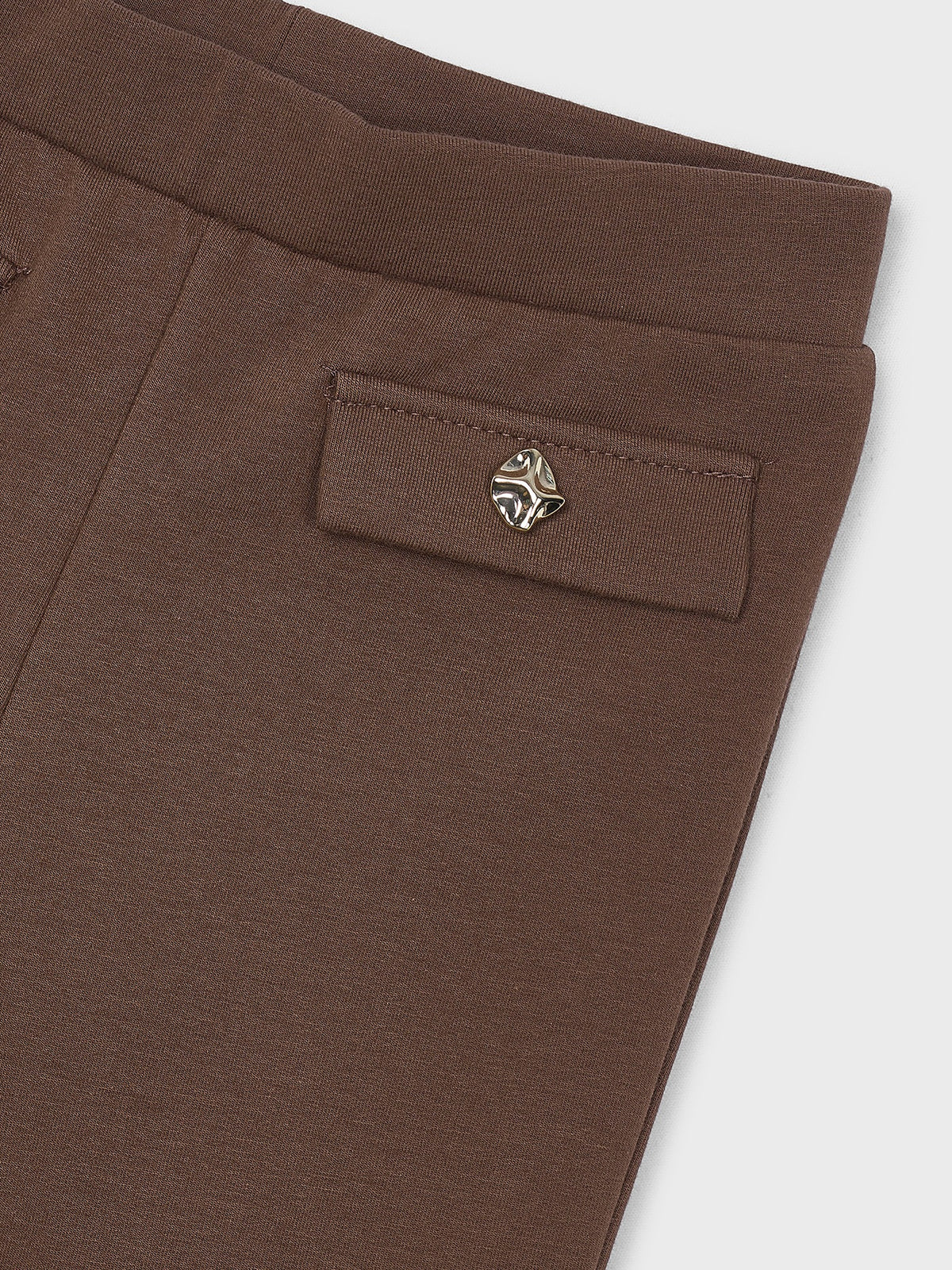 Leggings felpa flare Café (Castanho Escuro)  para Menina - Mayoral