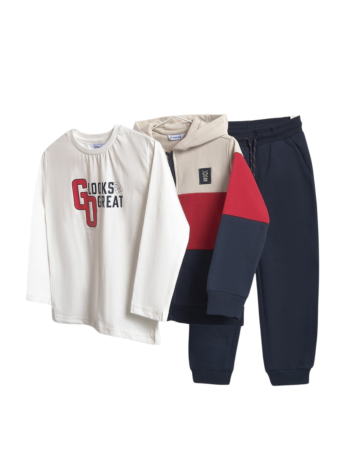 Fato treino camisola Vermelho (Vermelho)  para Menino - Mayoral