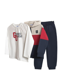 Fato treino camisola Vermelho (Vermelho)  para Menino - Mayoral