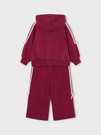 Fato treino laçadas Cherry (Bordeaux)  para Menina - Mayoral