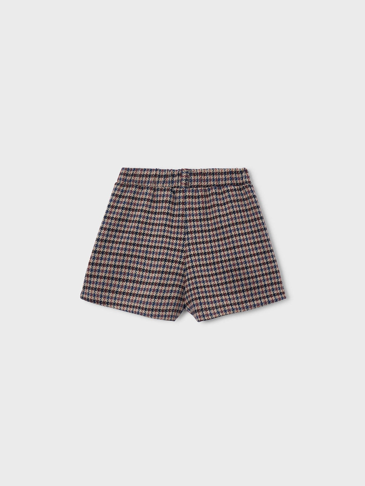 Bermuda xadrez com bolso Canela (Castanho Claro)  para Menina - Mayoral