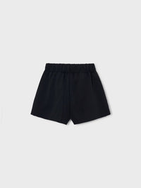 Bermuda cinto trespasse Preto (Preto)  para Menina - Mayoral