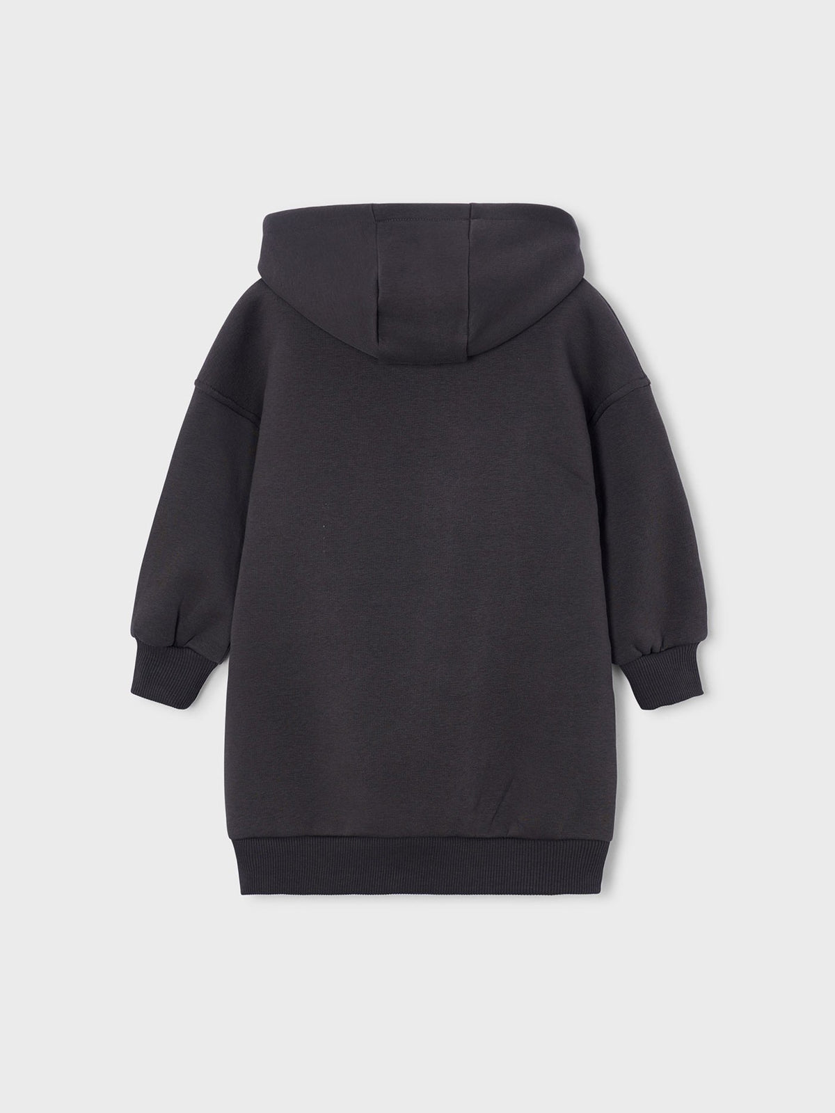 Vestido felpa carapuço Carvão (Cinza Escuro)  para Menina - Mayoral