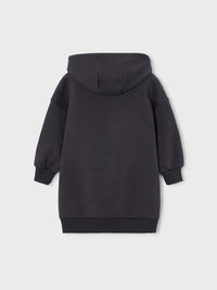 Vestido felpa carapuço Carvão (Cinza Escuro)  para Menina - Mayoral