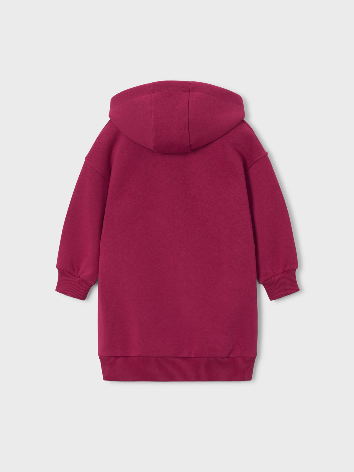 Vestido felpa carapuço Cherry (Bordeaux)  para Menina - Mayoral