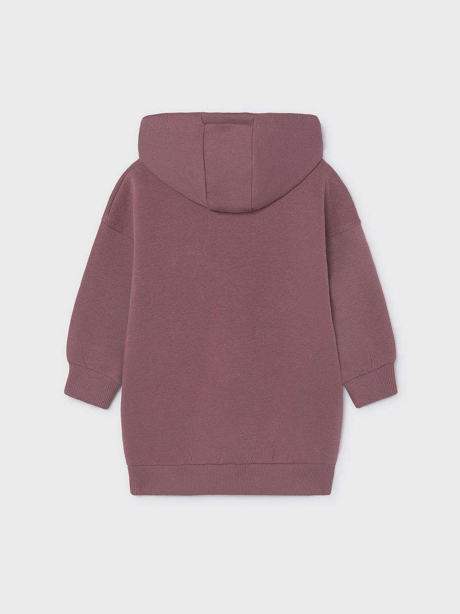 Vestido felpa carapuço Violeta (Violeta)  para Menina - Mayoral