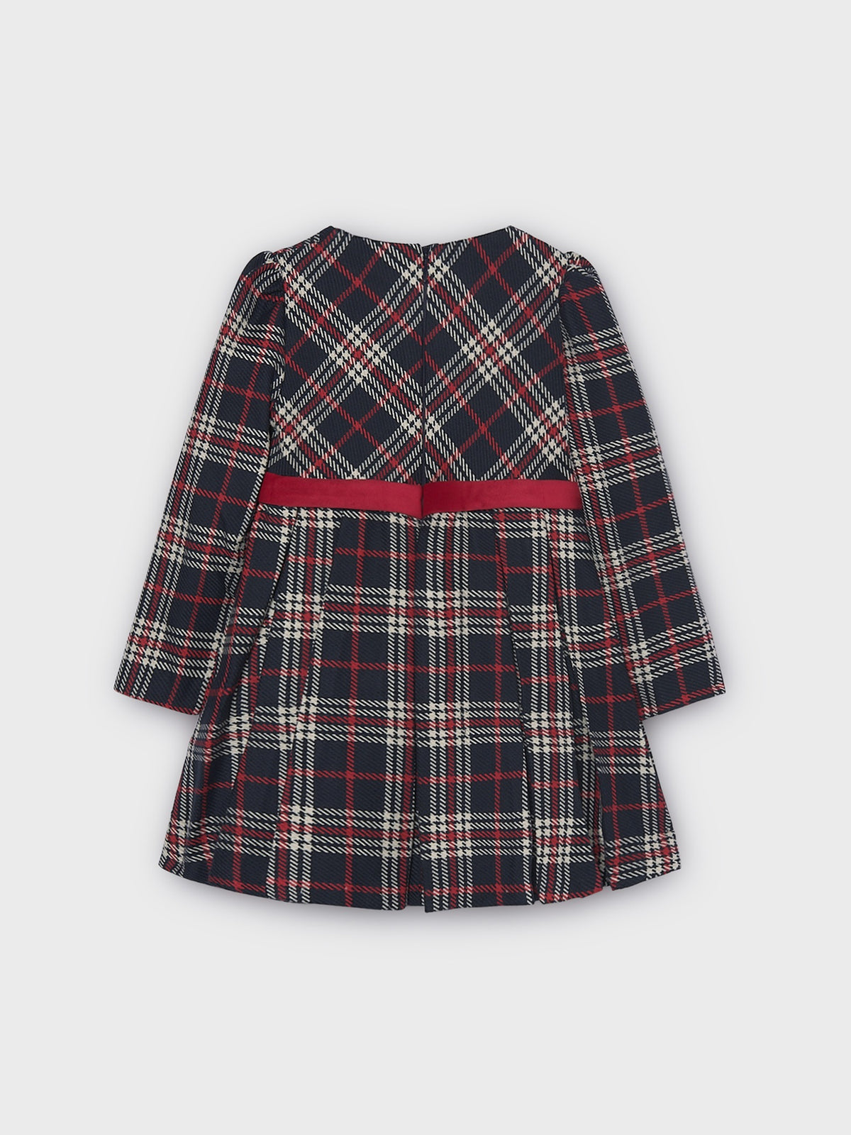 Vestido xadrez Marinho (Marinho)  para Menina - Mayoral