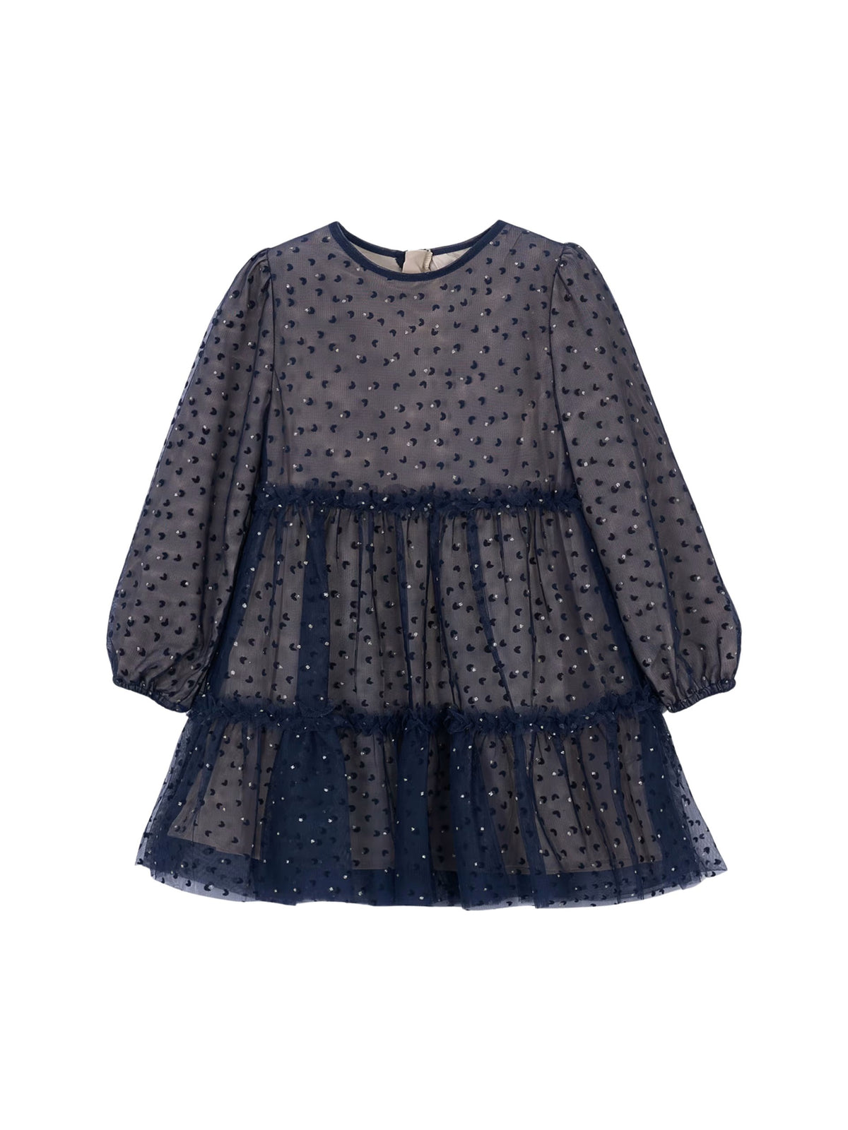 Vestido tule fantasia Marinho (Marinho)  para Menina - Mayoral