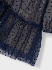 Vestido tule fantasia Marinho (Marinho)  para Menina - Mayoral