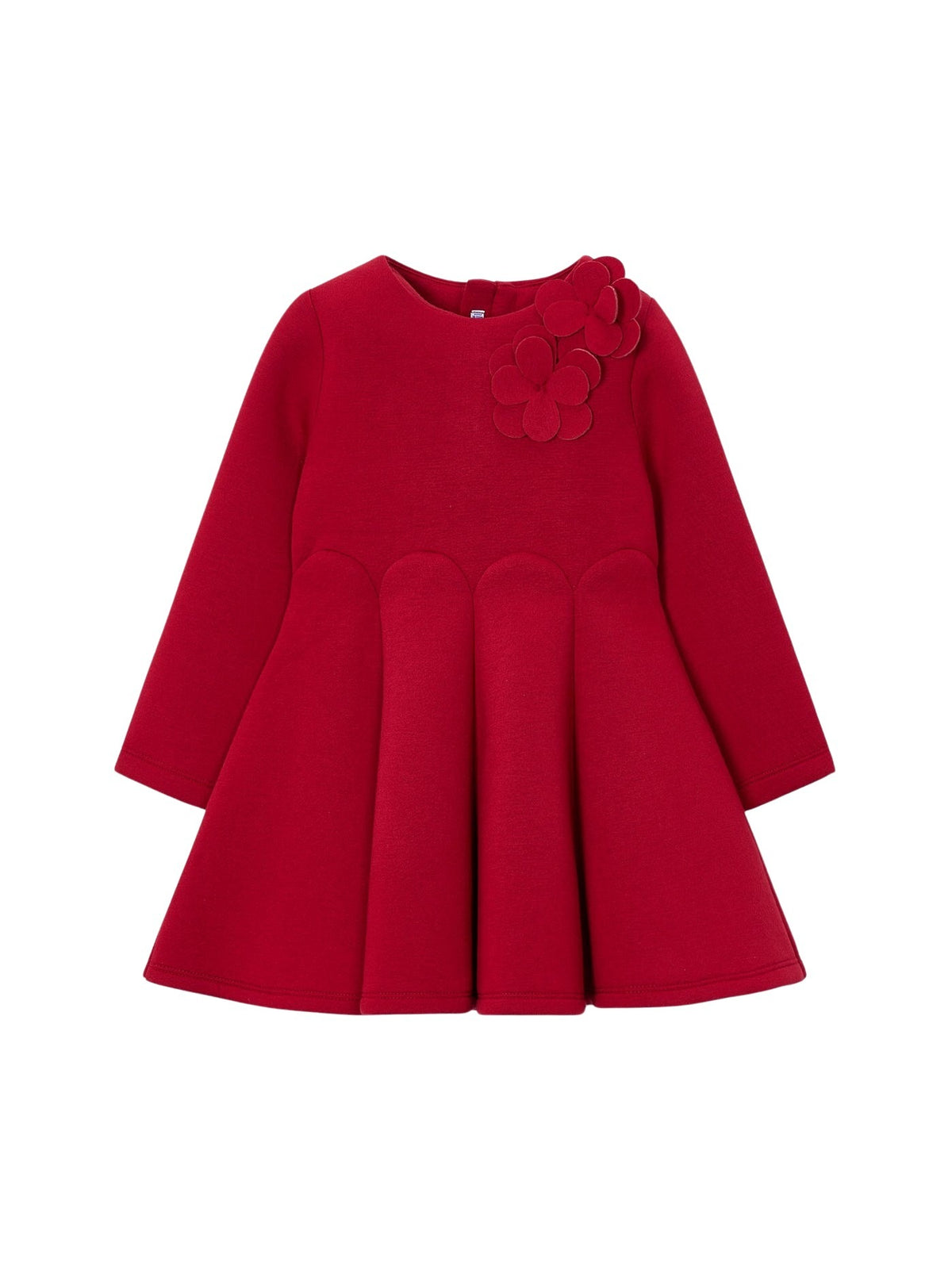 Vestido neopreno Framboesa (Vermelho Escuro)  para Menina - Mayoral