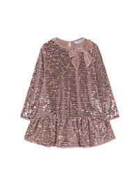 Vestido veludo lantejoulas Quartzo (Rosa)  para Menina - Mayoral