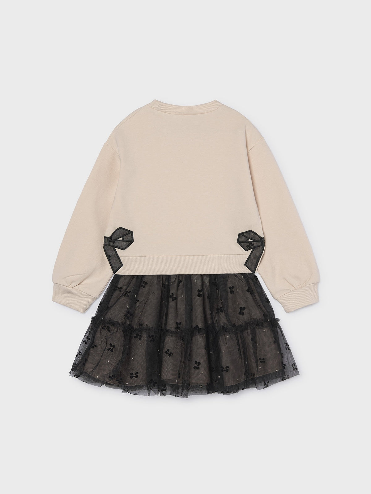 Conj.saia tule Preto (Preto)  para Menina - Mayoral