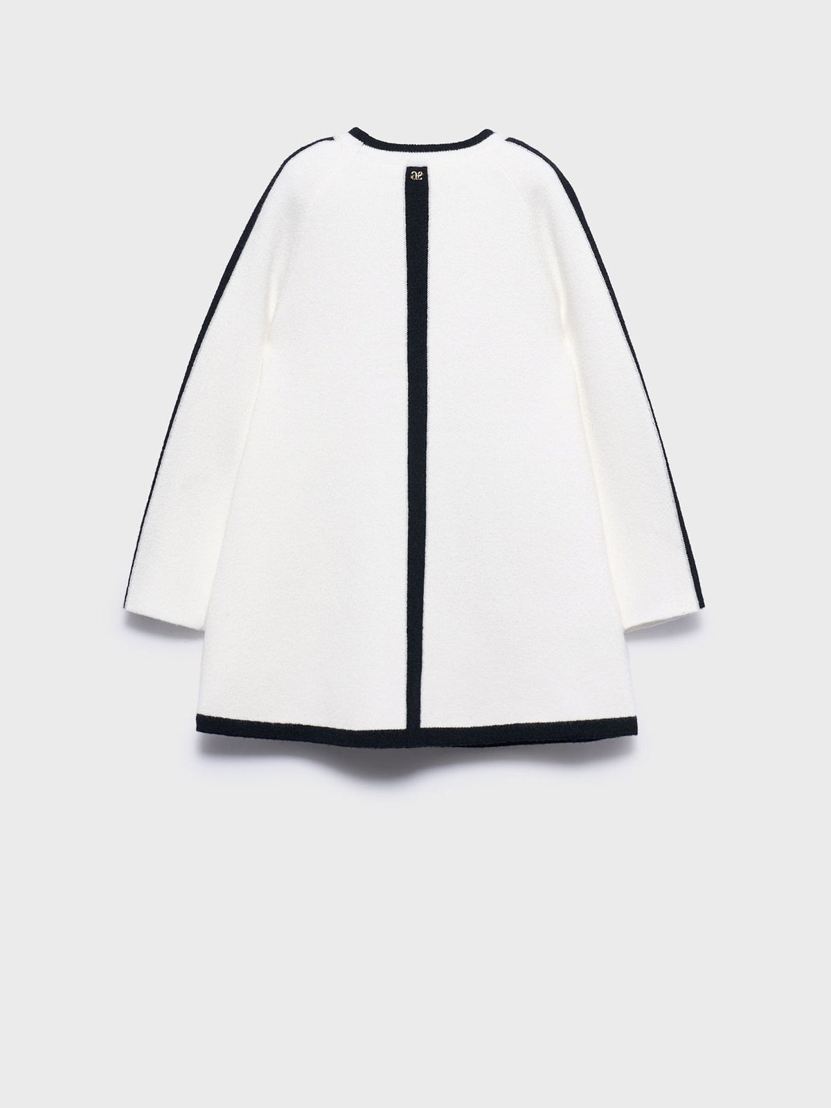 Vestido tricot Merengue (Branco)  para Menina - Abel & Lula