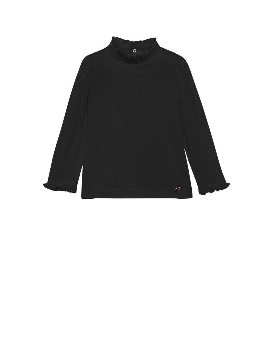 Camisola viscose Preto (Preto)  para Menina - Abel & Lula